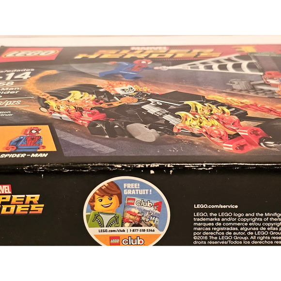 SPIDERMAN GHOST RIDER TEAM UP Marvel Super Heroes LEGO Set #76058 RETIRED Sealed - Picture 14 of 15